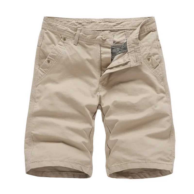 Camouflage Cargo Shorts Men 2024 New Mens Casual Shorts Loose Cotton Work Short Pants Man Plus Size 29-40 Y240914