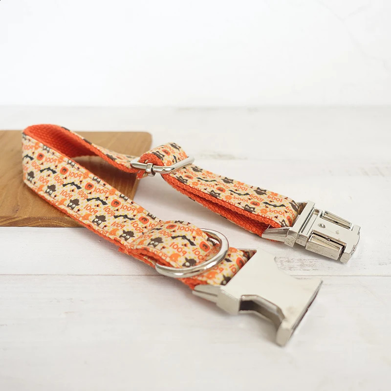 GLORIOUS KEK Holiday Dog Collar Halloween/Christmas Pet Dog Collar Quick Release Adjustable Dog Collar and Belt Set Pet Gifts 240914