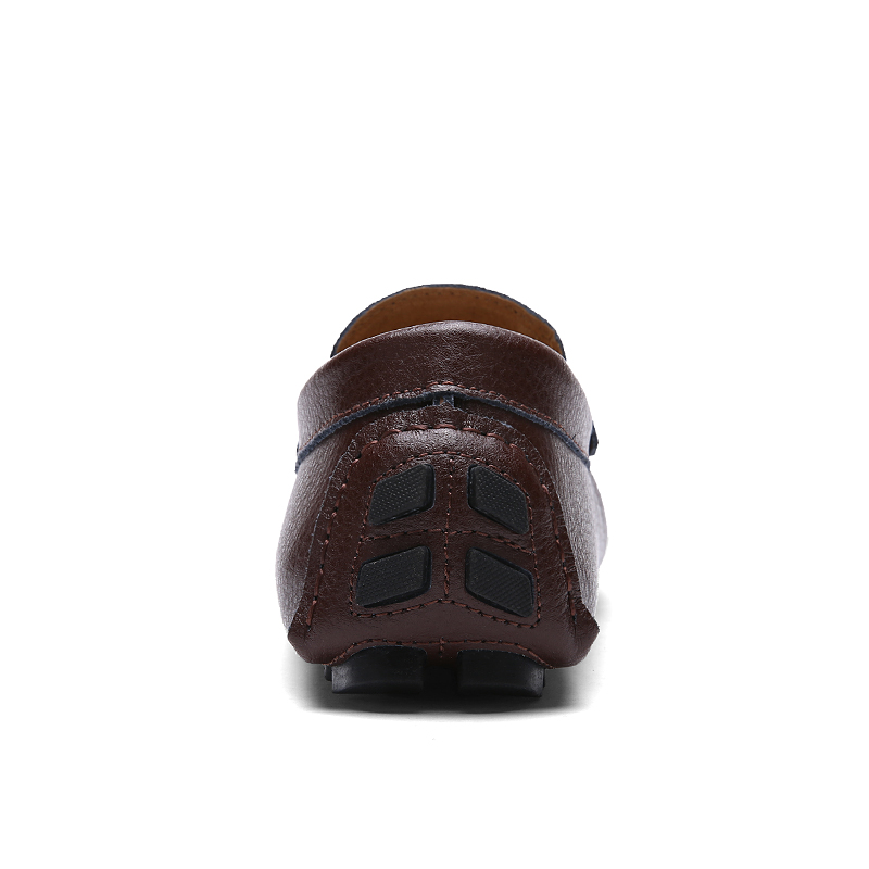 Men Shoes Autumn Luxury Leather Fashion Shoes Loafers Boat Men Drive Flats Footwear Classic Comfy Men Casual Shoes High Quality