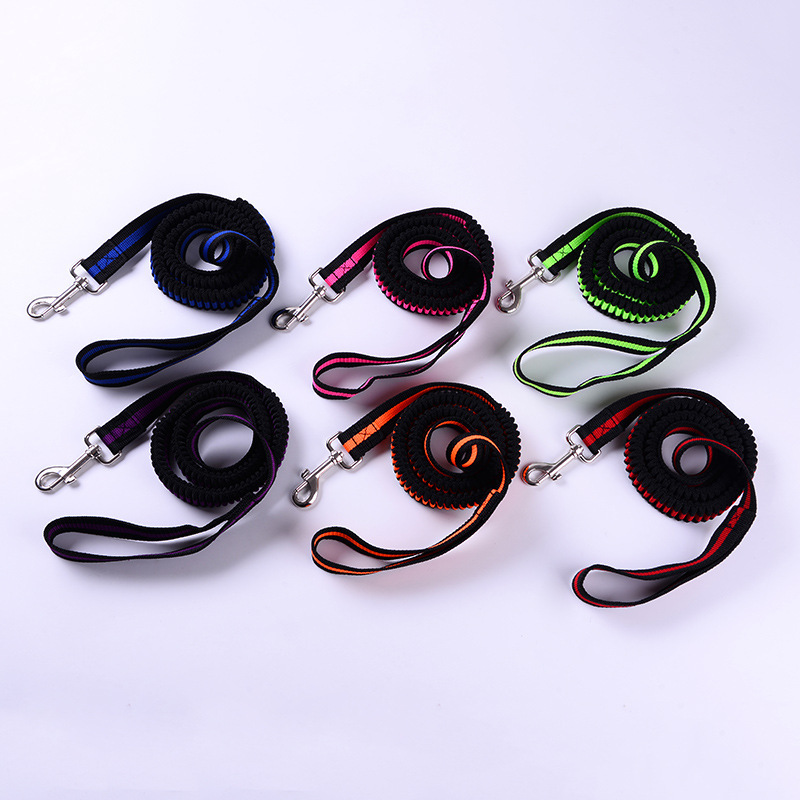 Pet Leash Chest Harness Special Elastic Nylon Dog Leashes Portable Anti-lost Walking Leashes for Small and Medium Dog Training