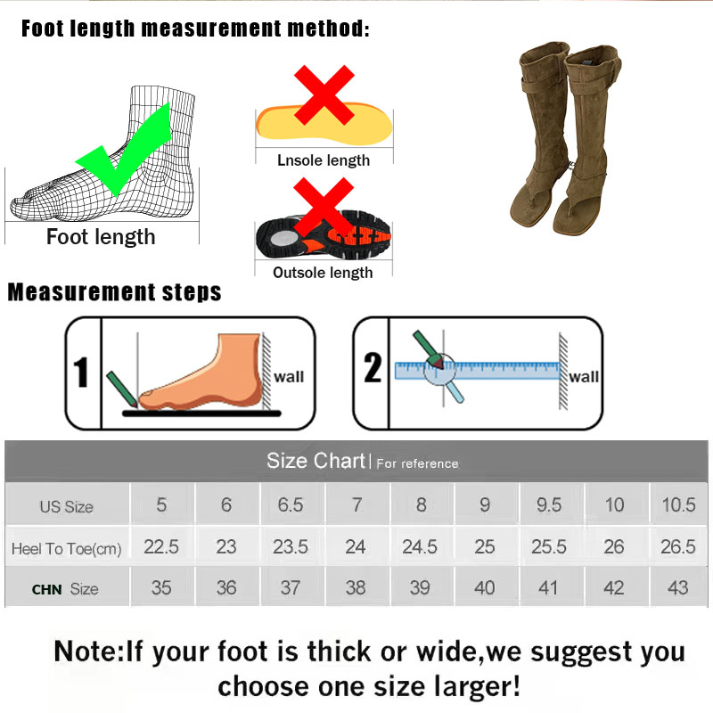 Footwear Western Women Knee High New In 2024 Fashion Height Increasing Ladies Sandals Boots Female Flip ps Shoes