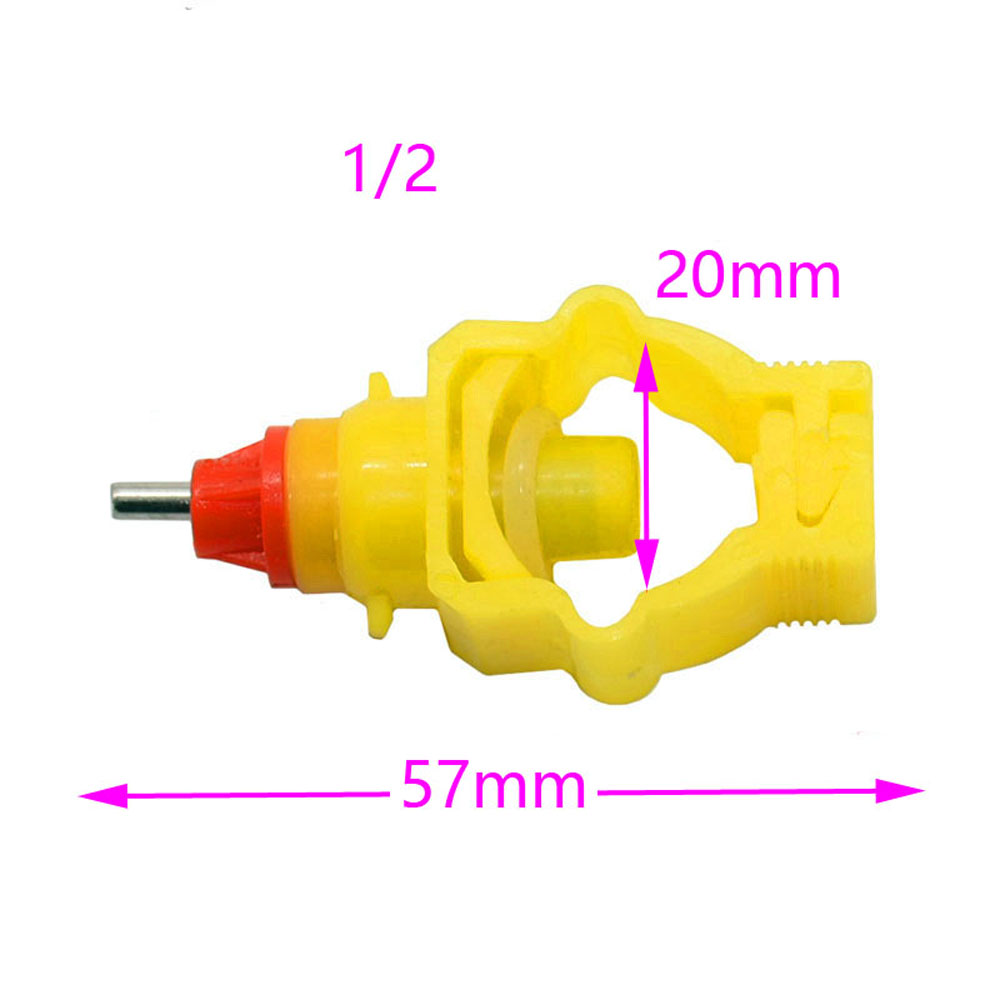 10Pcs 20MM 25MM Chicken Nipple Drinking Feeder Automatic Poultry Spring Water Nipples for Chicken Duck Hen Drinker Water Feeder