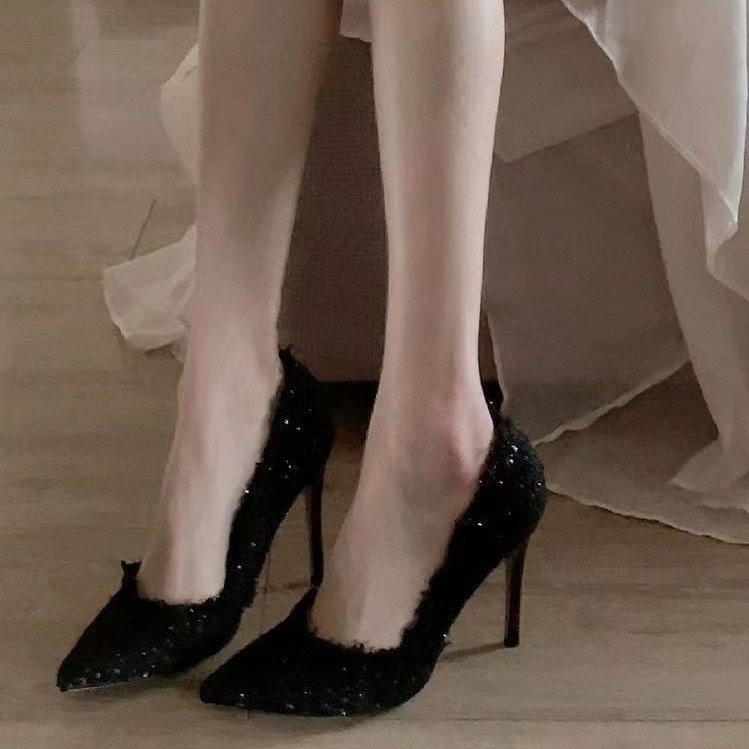 Spring Designer Women New Pumps Fashion Shallow Ladies Elegant Thin High Heel Party Dress Women's Shoes 143a