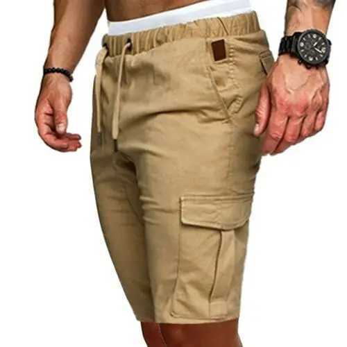 Mens Casual Camo Shorts Combat Short Pants Military Army Cargo Work Trousers Y240914