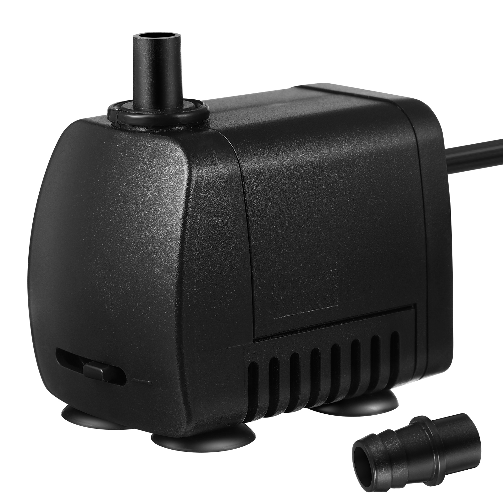 AC 110V 400L/H 7W Aquarium Fish Tank Pond Submersible Water Pump with US Plug (Black) Water pump submersible