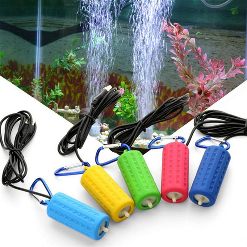 Outdoor Fishing Mini Oxygen Pump Aquarium Fish Tank Mute USB Oxygen Increasing Pump Aquatic Pet Supplies