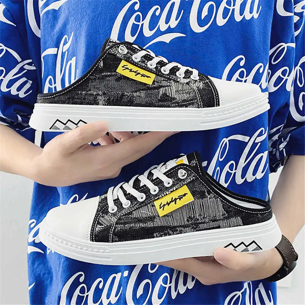 Black Fall Outdoor Boots Men Skateboarding Sneakers Man Shoes 33 Size Sports Shooes Portable ery Exercise Flatas