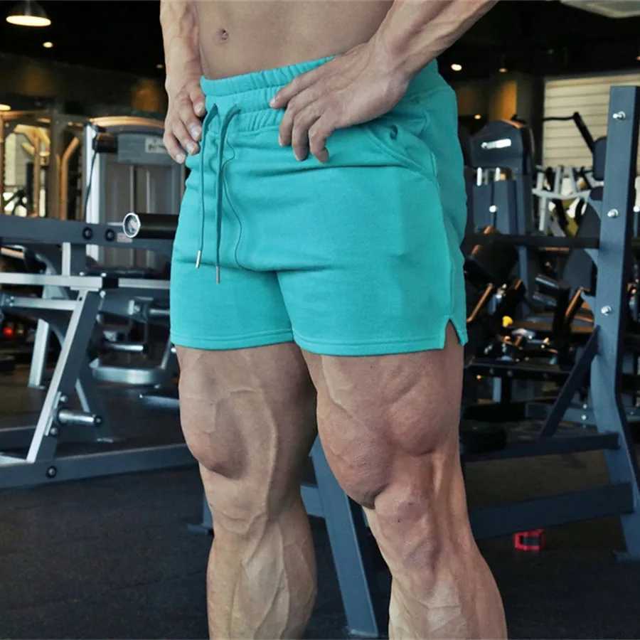 Men Training Shorts Casual Shorts Men Sportswear jog Cotton Shorts Fitness Gym Men Shorts Y240914