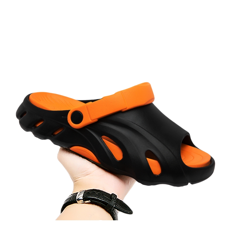 NEW Men's Outdoor Sandals Slippers Beach Comfortable Slides Soft Sole Clogs Men Casual Shoes Garden Shoes 2024 Men Beach Sandals
