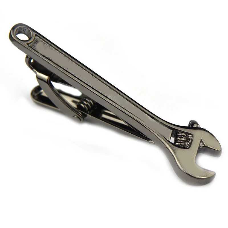 Wrench Tie Clips High-quality Copper Men Gifts Daily Suit Shirt Accessories Personality Simple Business Necktie ClipX240914