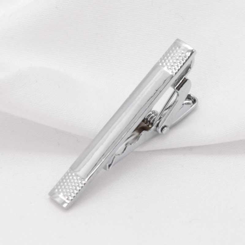 New Tie Clips for Men Classic Stainless Steel Tie Clip Bar Brooch Clasp Chic Fashion Gold Color Slim Collar Useful Neck Tie PinX240914