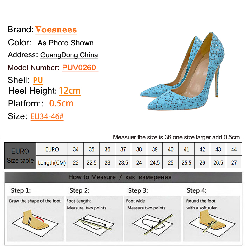 2024 New Fashion Women High Heels Big Size Snake Pattern Single Shoes 12CM Pointed Emboss Pumps Spring Autumn Office Stilettos