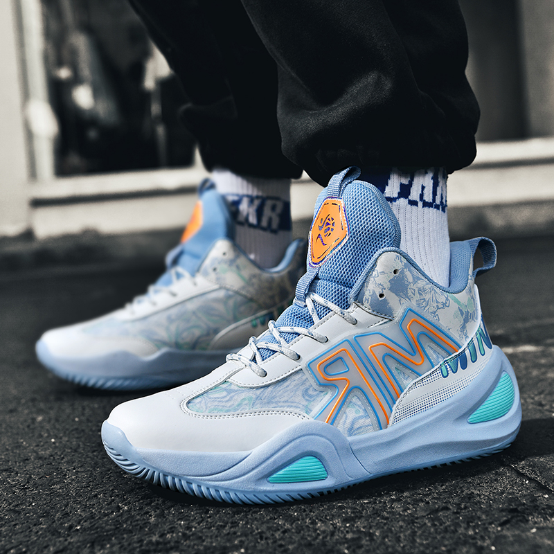 Basketball Shoes High Top Sneakers Boys Basket Shoes Anti-slip Trainers High Quality Outdoor Zapatillas Basketball Originales