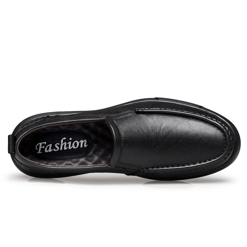 Luxury Genuine Leather Men Shoes Brand 2024 Casual Flats Slip on Formal Loafers Men Moccasins Male Driving Shoes Big Size 38-46