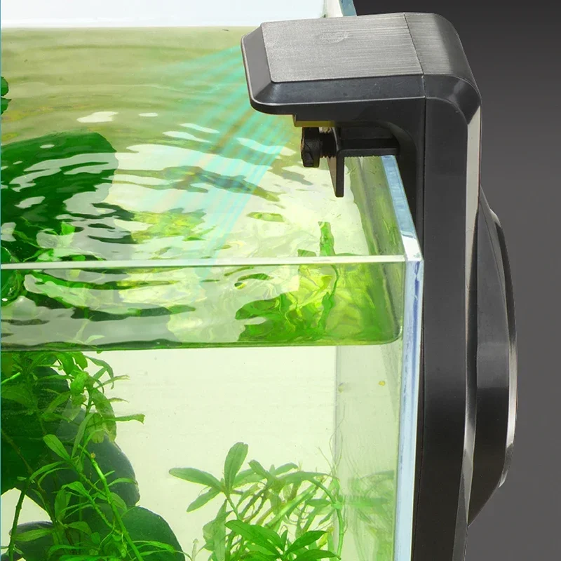 Fish Tanks Ventilator Cooling Fan for 12V Household Aquariums Air Cooler USB Charging Fishtanks Air Chiller Quiet Aquarium Fan