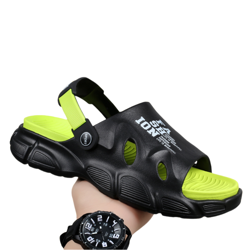 Men's Outdoor Sandals Slippers Beach Comfortable Slides Soft Clogs Men Casual Shoes Garden Shoes Men Beach Sandals Big Size 47