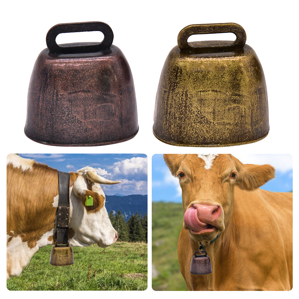 Anti Lost Farm Cow Grazing Bell Sheep Horse Goat Metal Bell Anti Theft Louder Bell Liftstock Equipment Farm Animal Supplies