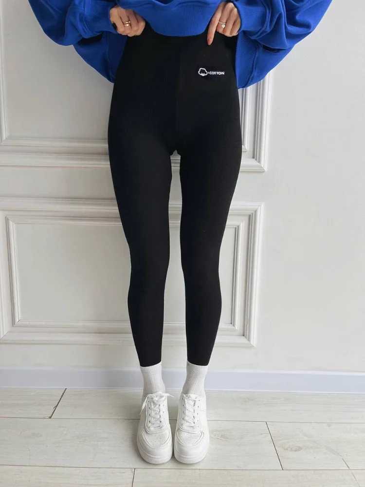 Womens Leggings Winter Lamb Cashmere Warm Pants with Fleece Female Legging Slim Tights Cotton Velvet Thermal Leggings for WomenX240914