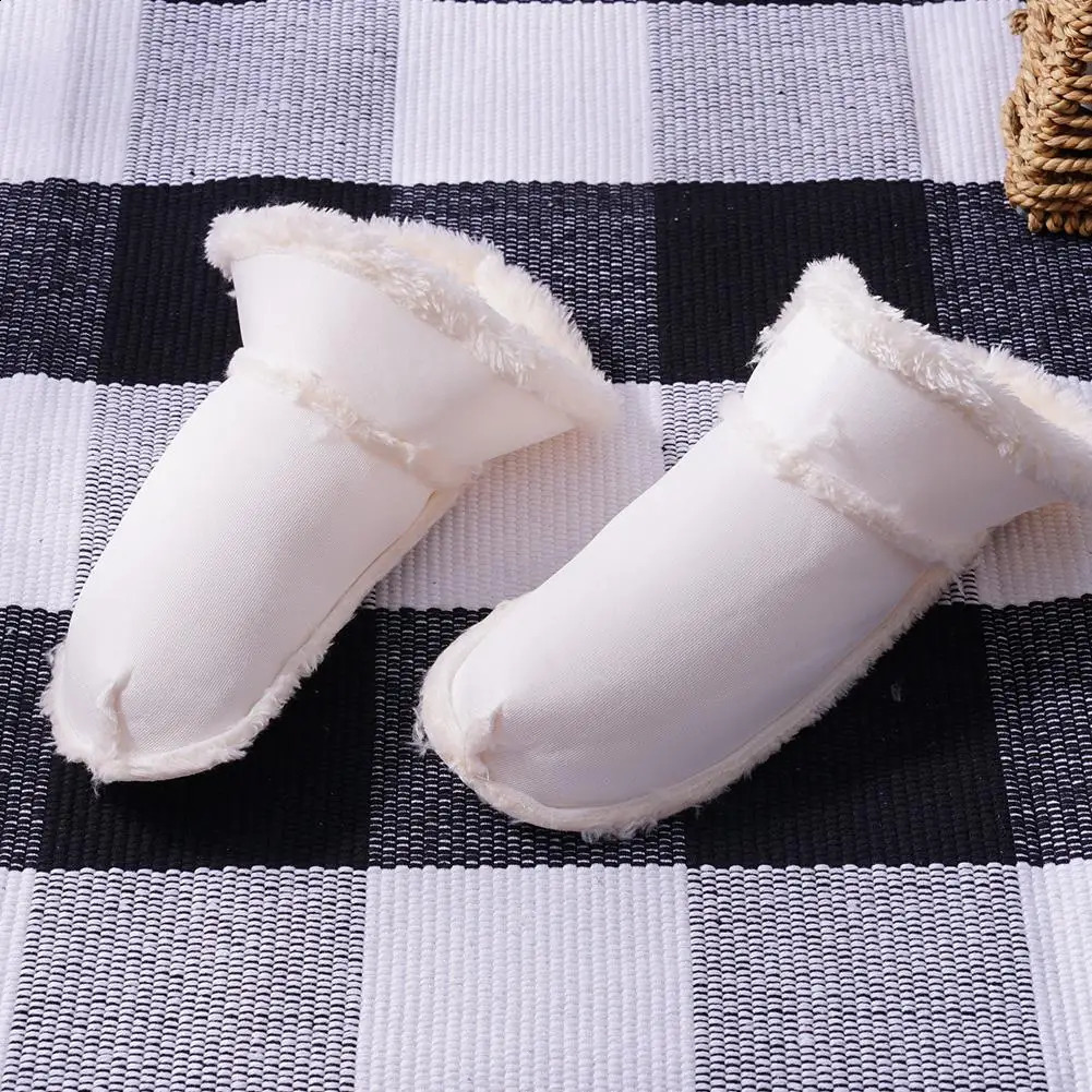 Hole Shoes Soft Plush Sleeve Cover Detachable Shoes Pad Washable Warm Fluffy Thick Insoles Replacement For Croc Slippers 240914