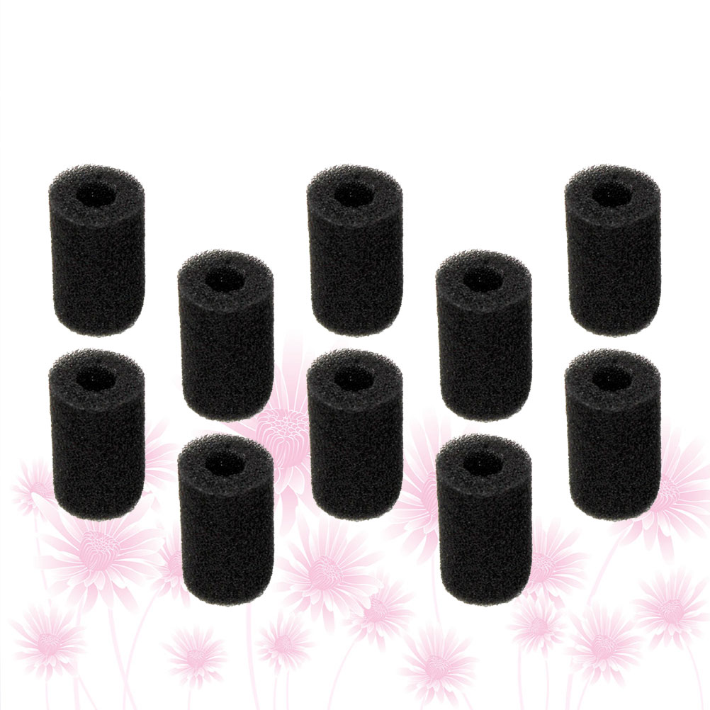 10 PCS Marine Filter Aquarium Sponge Less Clogging Fish Tank Pre-filter Freshwater Debris Prevention