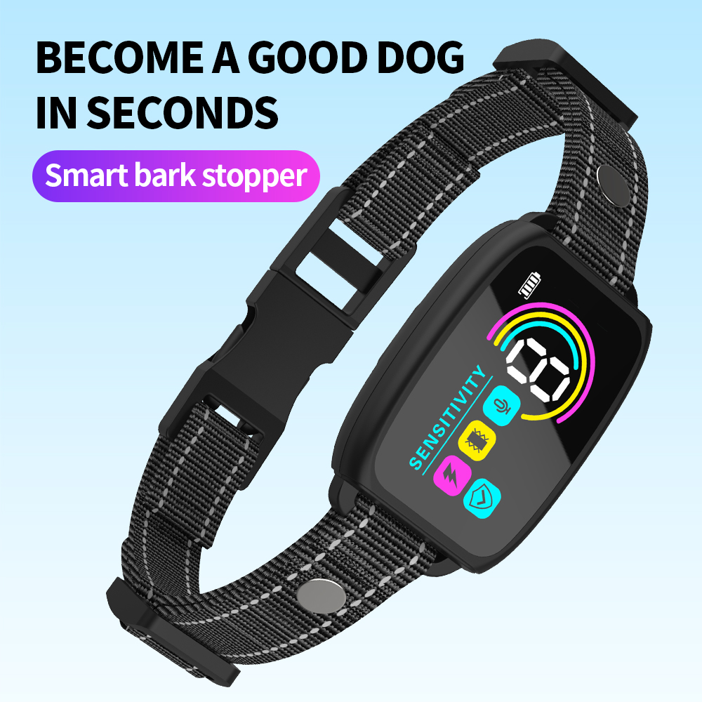 Automatic barking stopper, anti-barking dog, pet smart barking stopper, electric shock collar, dog training tool