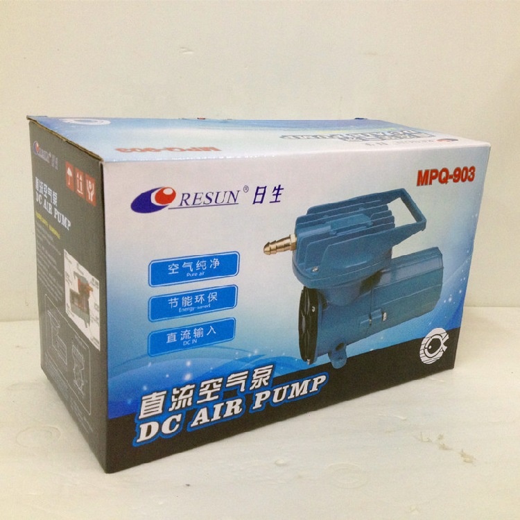 MPQ 12v DC High Pressure Air Pump Aquarium Seafood Transport Vehicle Battery Oxygenation Pump
