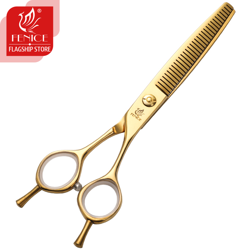 Fenice 6.5 inch pet dog grooming scissors Bichon Teddy dog thinning scissors shears for dogs products 50-60% rate
