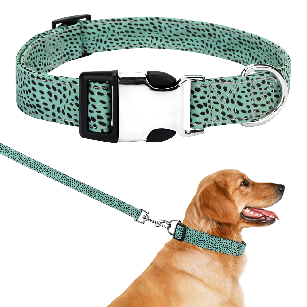 Dog Collar,Breathable Puppy Collars,Adjustable for Small Medium Large Dogs,Special Design Nylon Dog Pet Collar with Metal Buckle