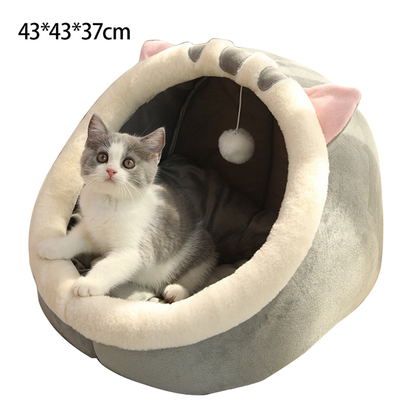 1 Piece Warm Cats Bed Comfortable Cats Lounge Chair Cushion Cats House Tent Very Soft Puppy Cushion Bag