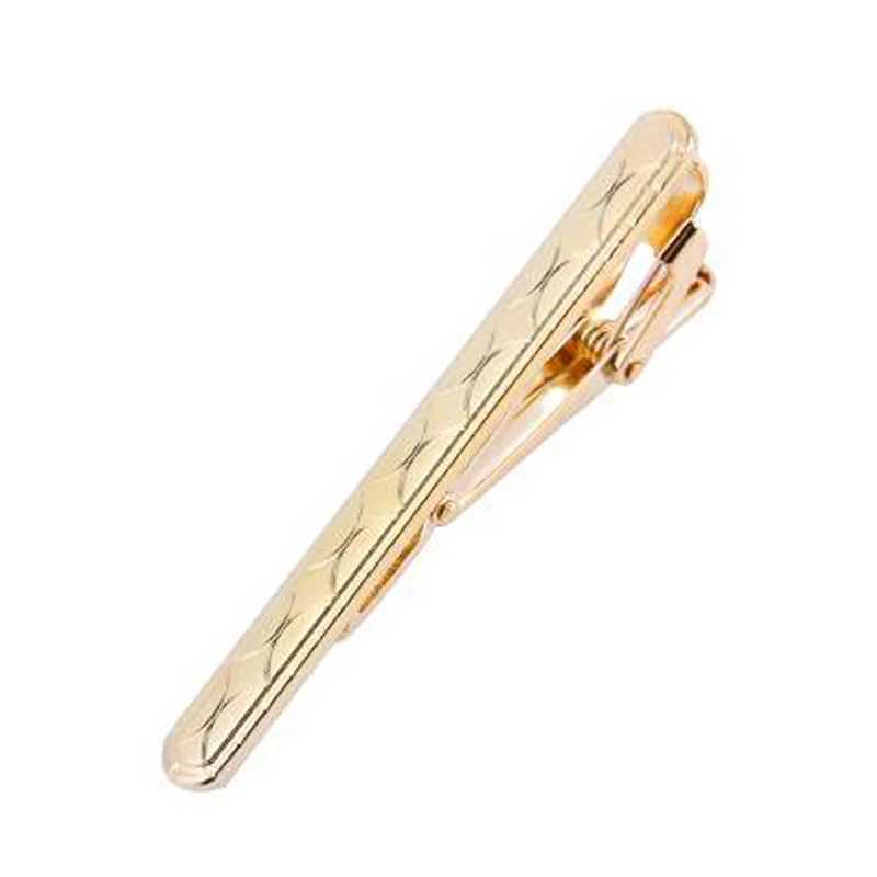 Tie Clip For Men Metal Gold Vintage Chain Luxury Business Ties Bar Pin Clip For Necktie Man Shirt Accessories Party Wedding GiftX240914