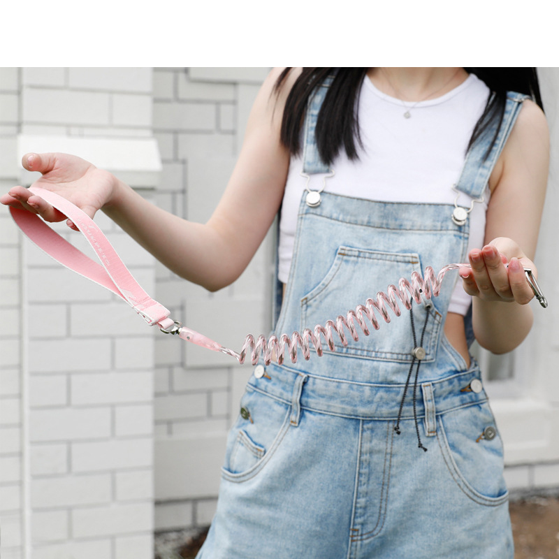 Pet Elastic Traction Rope Explosion-proof Reflective Retractable Rope Small and Medium-sized Dog Walking Rope Dog Accessories