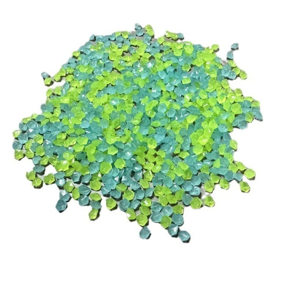 1000pcs 3-5mm Luminous Sand Glow In Dark Pebbles Stone Home Garden Yard Outdoor Path Lawn Decorations Fish Tank Aquarium Decor