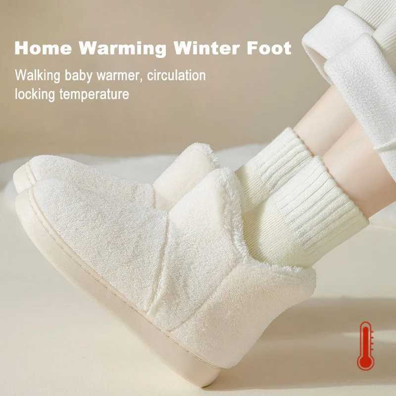 Women Warm Solid Color Floor Socks Winter Home Non Slip Plush Knitted Cashmere Fleece Socks Indoor Sleep Soft Thick No Show SockX240914