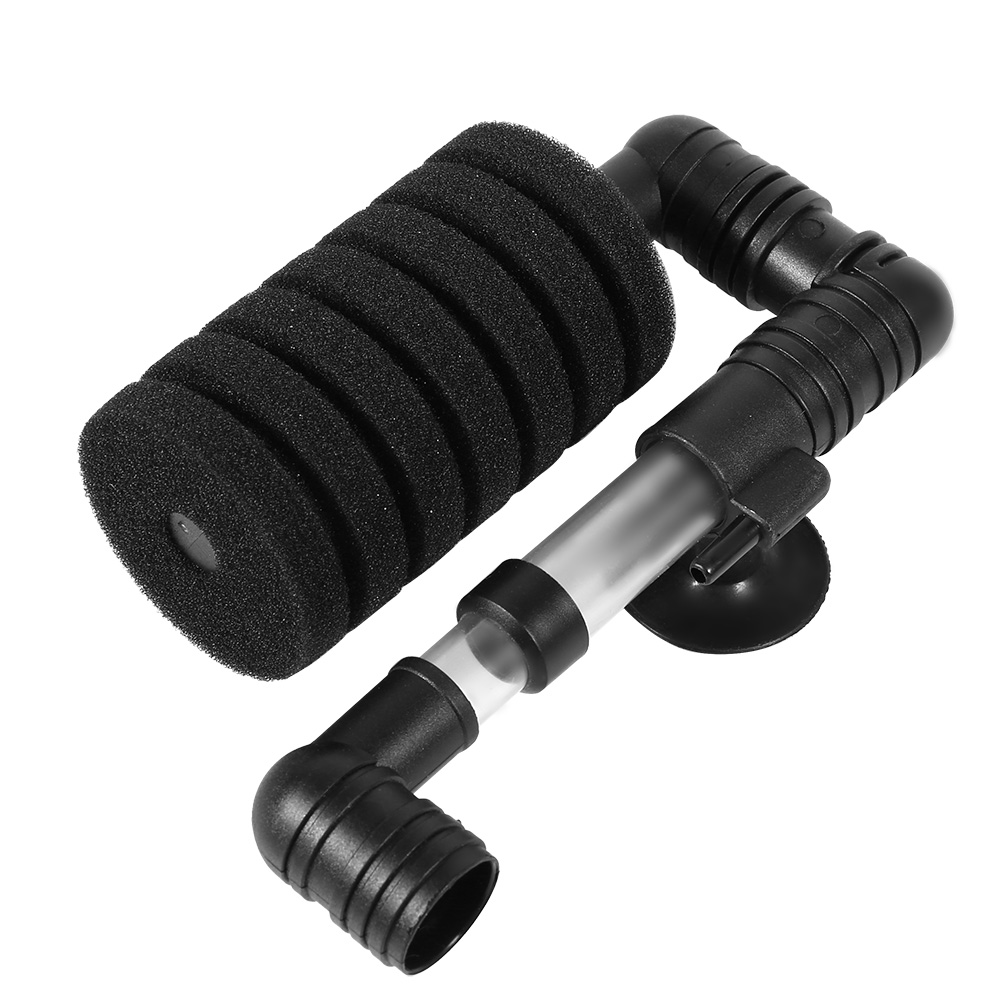 Double Headed Sponge Air Pump Aquarium Filter with Suction Cup, Single Head Filter, Biochemical Sponge