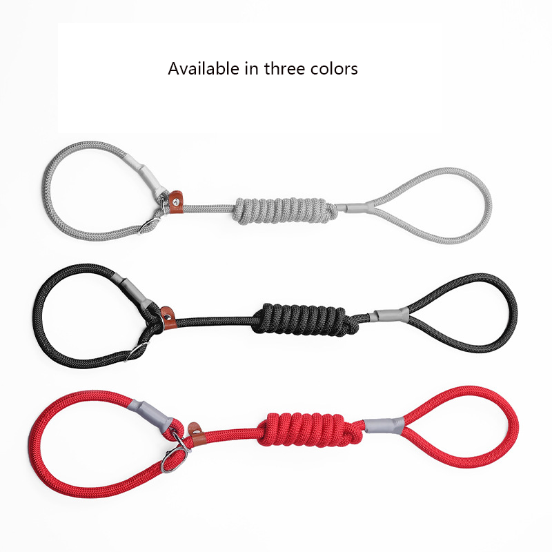 Dog Leash Explosion-proof Punch P Chain Dog Leash Anti-breakaway Suitable for Large,medium and Small Dogs Dog Leash Pet Supplies