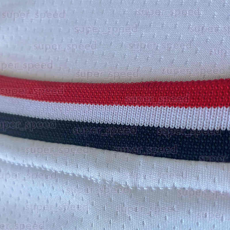 Men's 9 Embroidered Basketball Jersey White America Flag Breathable Sleeveless Crew Neck Top for Men Loose Fit Slight Stretch Polyester Fabric Ca