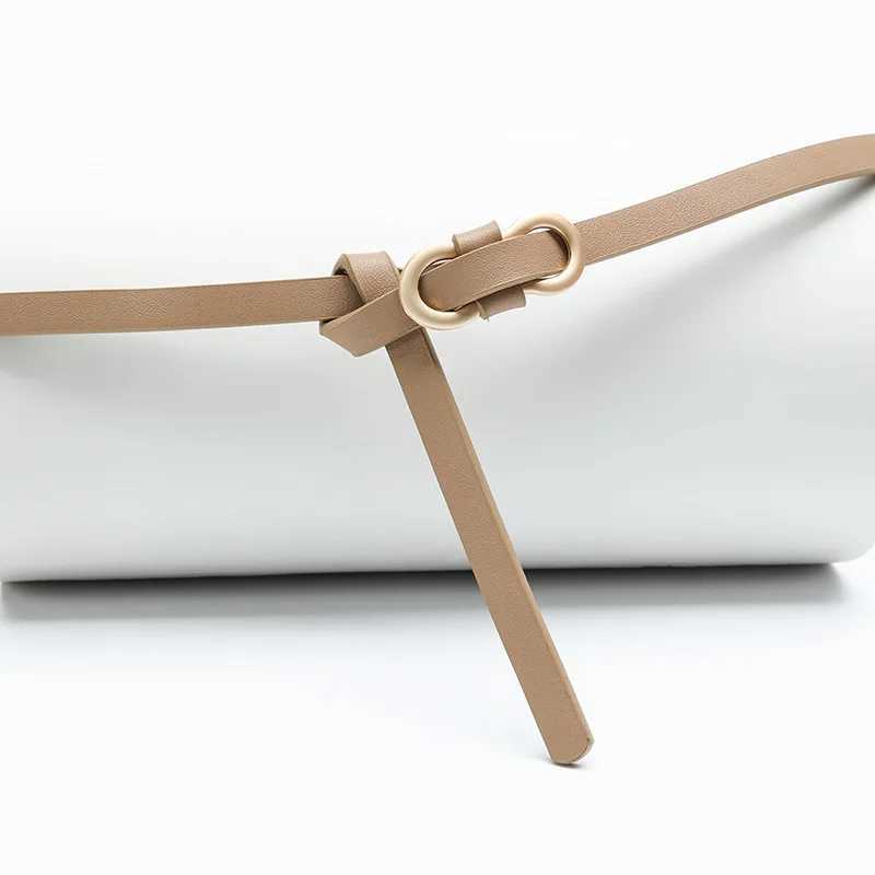 2023 New Zero Pin Casual Ladies Belt Youth Fashion Thin Belt Classic Vintage Waist Belt Jeans Dress BeltsX240914