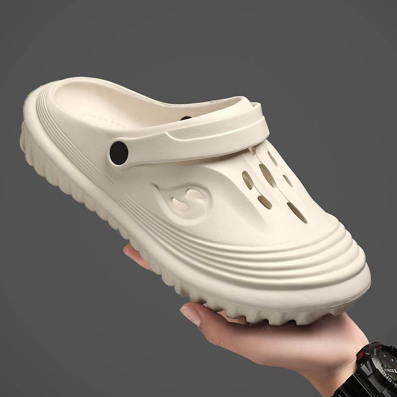 Fashion Men's Beach Sandals Outdoor Indoor Comfortable Clogs Slippers Men Casual Shoes Garden Shoes Mens Beach Sandals Slides