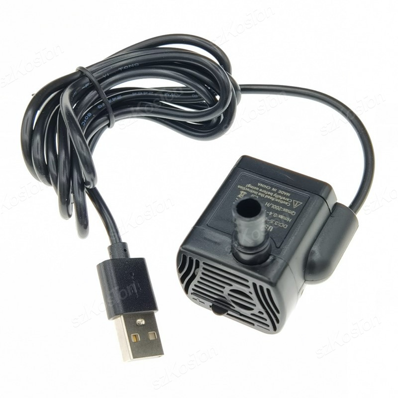 5V USB Fish Tank Submersible Water Pump Mini Pump Low Noise Brushless Motor Pump Aquarium Accessories Home Pet Supplies