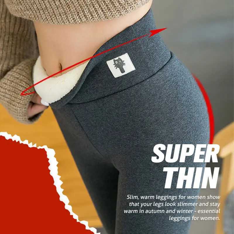 Womens Fleece Lined Leggings Thermal Warm Thickened Plush Slim Fit Winter Tights High Waisted Yoga Pants Cold WeatherX240914