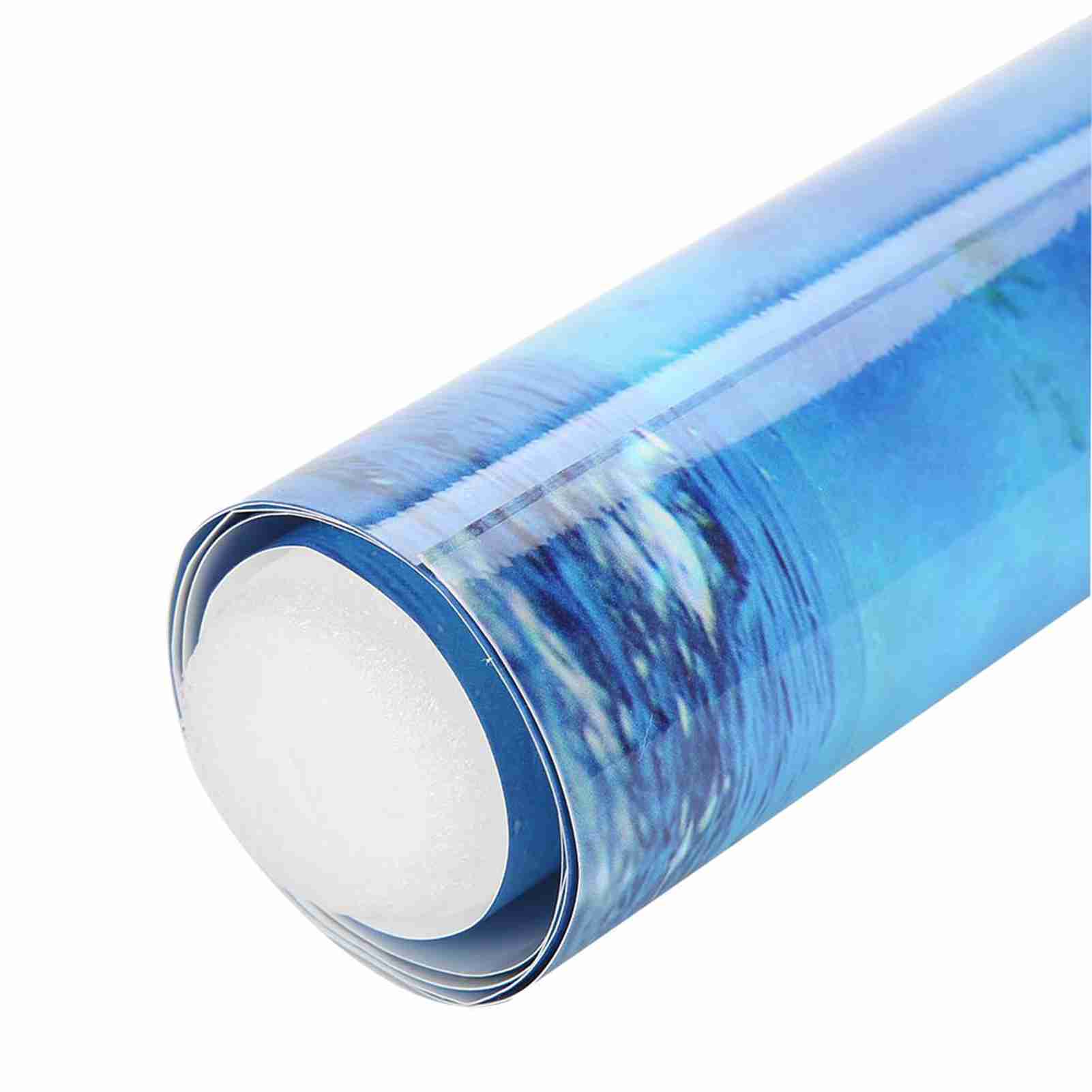 PVC Adhesive Underwater Coral Aquarium Fish Tank Background Poster Backdrop Decoration Paper