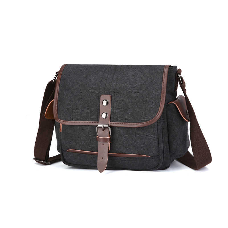 canvas bag Korean version trendy fashion casual bag, single shoulder crossbody bag, unisex bag 240915
