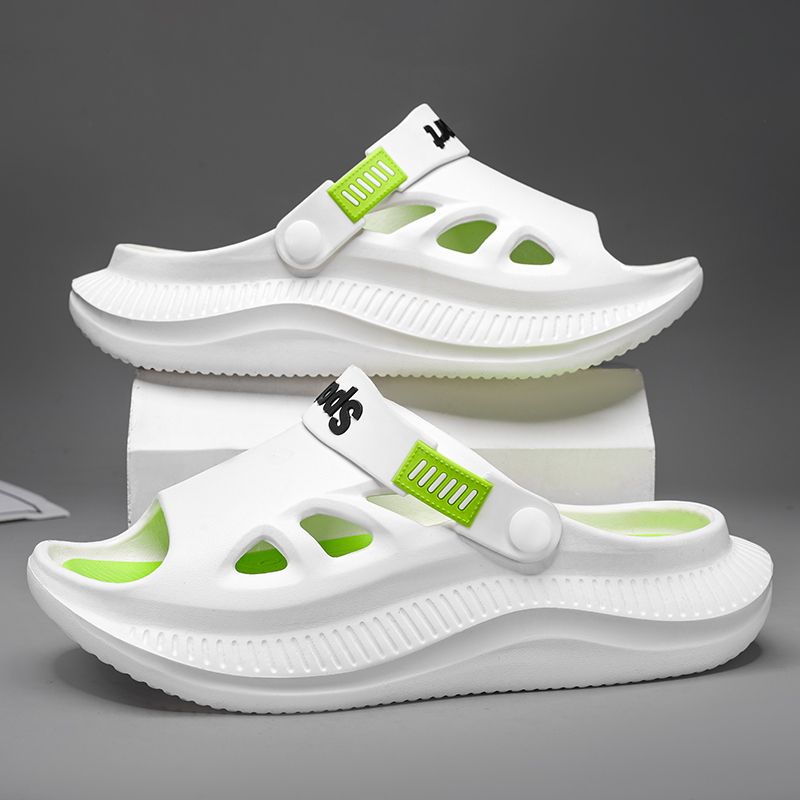 Men's Outdoor Sandals Slippers Beach Comfortable Soft Slides Beach Clogs Men Casual Shoes Garden Shoes Men Outdoor Sandals 45 46