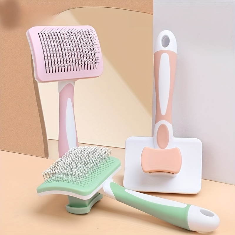 1pcs Pet Hair Removal Comb Undercoat Hair Removal Slicker Brush For Dog And Cat Grooming Tool