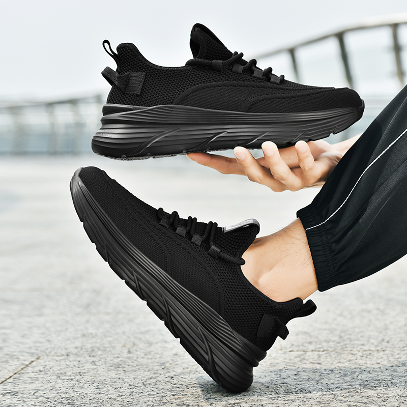 Air Cushion Men Running Shoes Marathon Sports Shoes Breathable Lightweight Casual Sneakers Athletic Training shoes Male Footwear