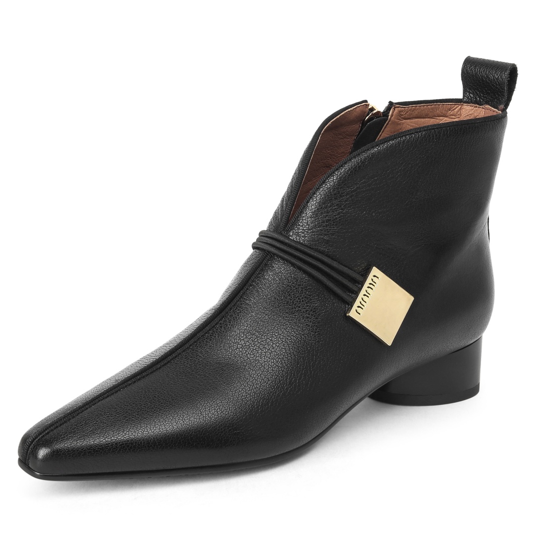 size Plus 33-41 women's genuine leather side zip autumn ankle boots high quality soft comfortable female casual short booties 4c49