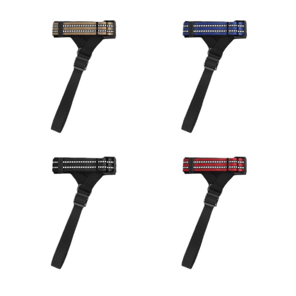 Nylon Soft Padded Dog Muzzle Adjustable Reflective Neoprene Comfort Bitting Chewing Pet Muzzles for Small Medium Large Dog Puppy