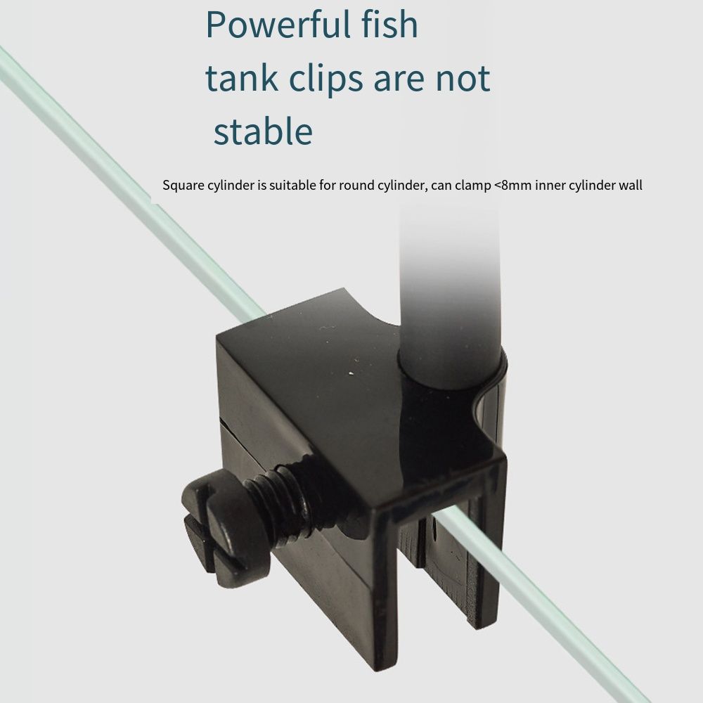 Mini Fish Tank Clip Lamp 360-Degree Rotation Energy Saving LED Aquarium Light Anti-splash Water 5/7W Aquarium Plant Light