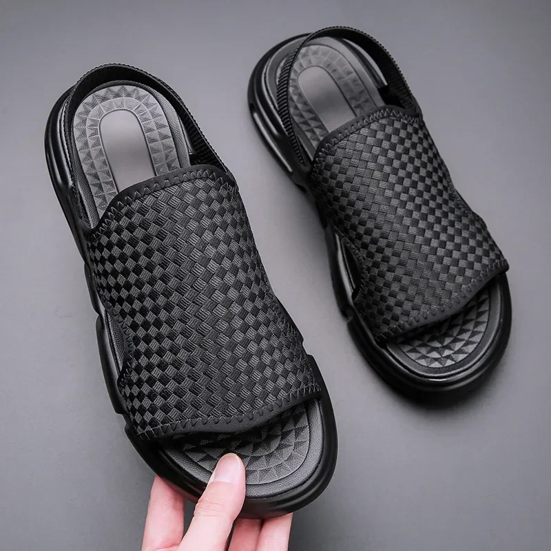 2024 Summer New Fashion Sports Beach Shoes for Men Breathable Outdoor Men's Sandals Open Toed Sandals Zapatillas De Hombre