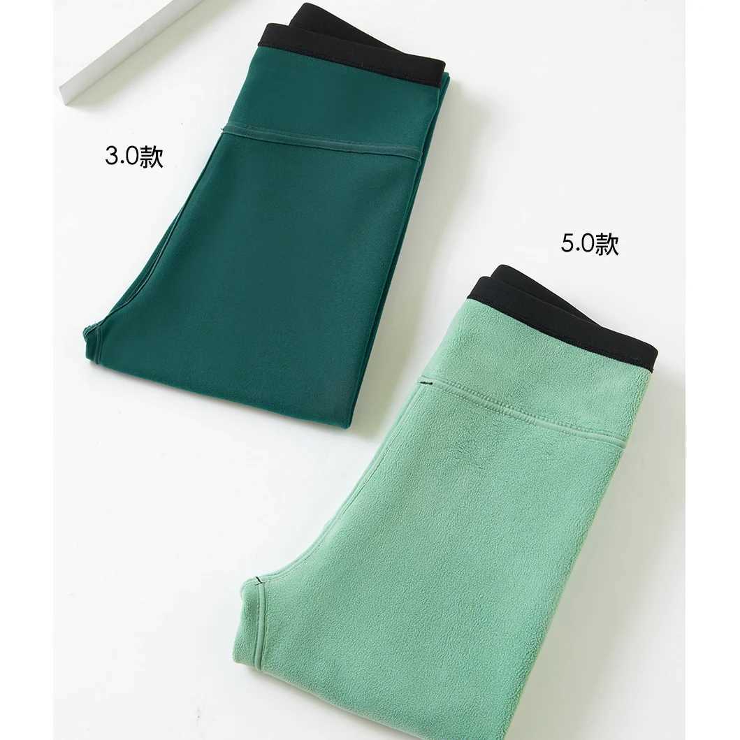 Plus Size M-5XL Fit 40-110KG Women Leggings Thick Winter Pencil Pants Fleece Lining Keep Warm Big Size Woman Clothing Yoga PantsX240914